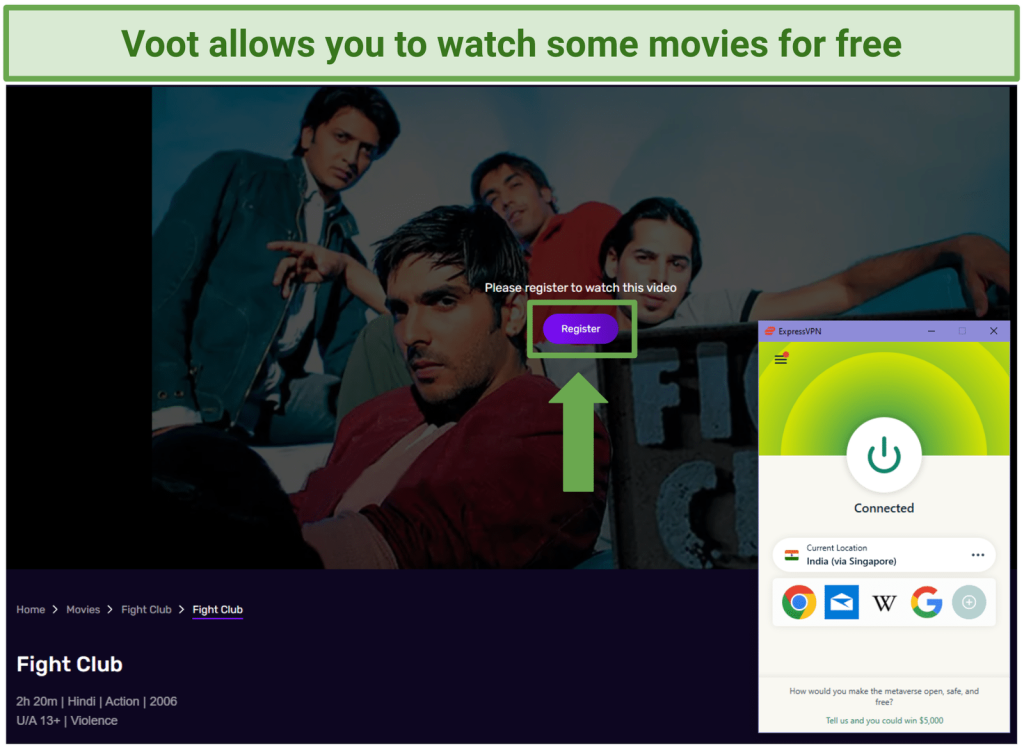 Voot India Free Content Streaming in USA