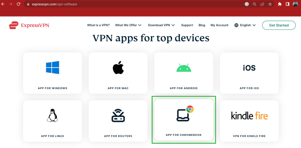 ExpressVPN List of Supported Devices on Its Official Website