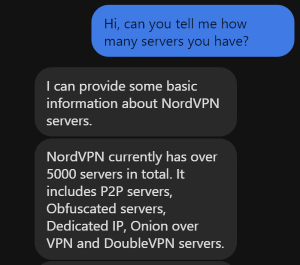 Talking to NordVPN Support About Server Count