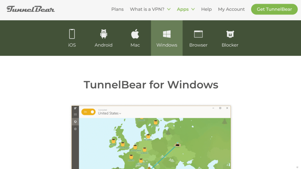 TunnelBear Supported Devices List