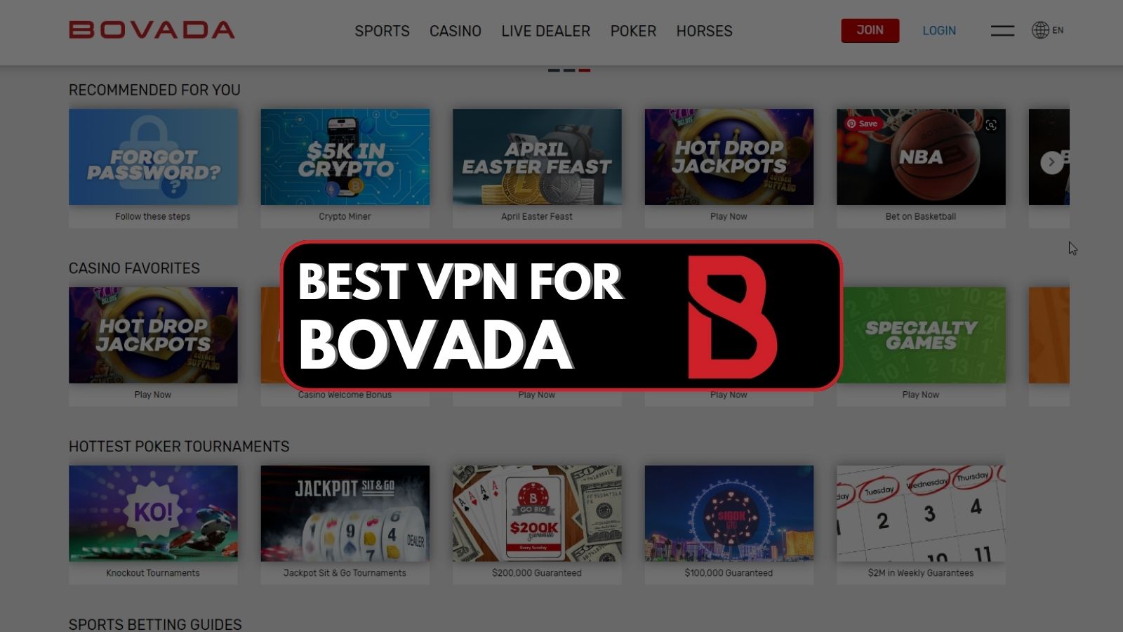 Bovada VPN How to Use a VPN with Bovada in 2023