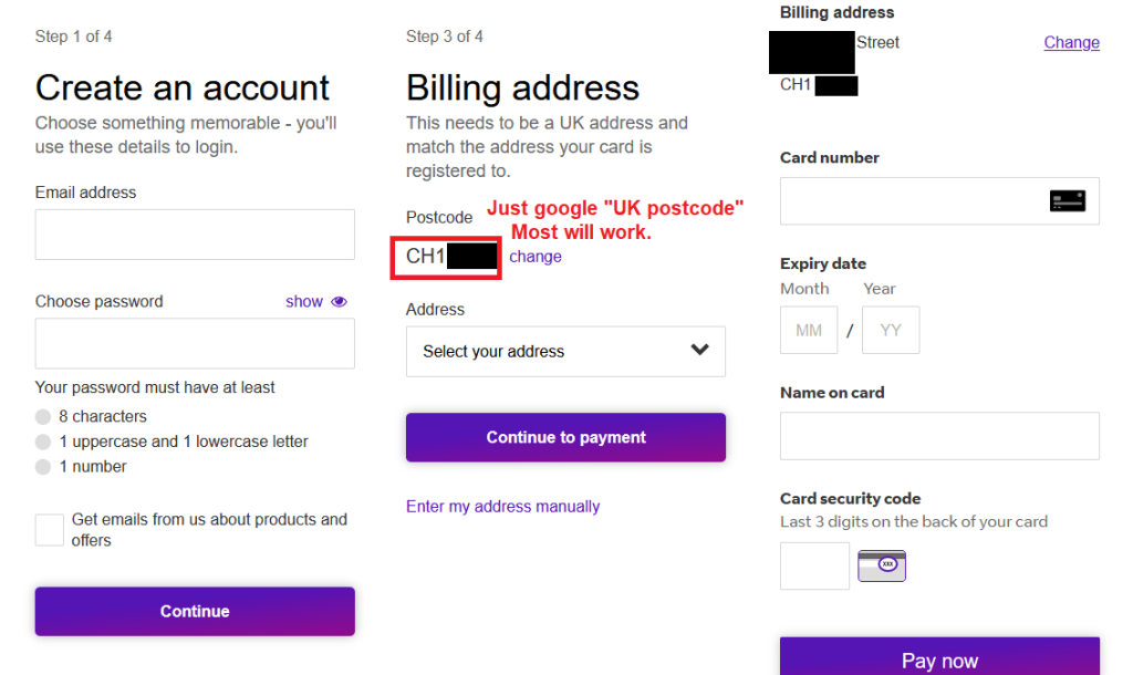 Steps to purchase BT Sport Monthly Pass