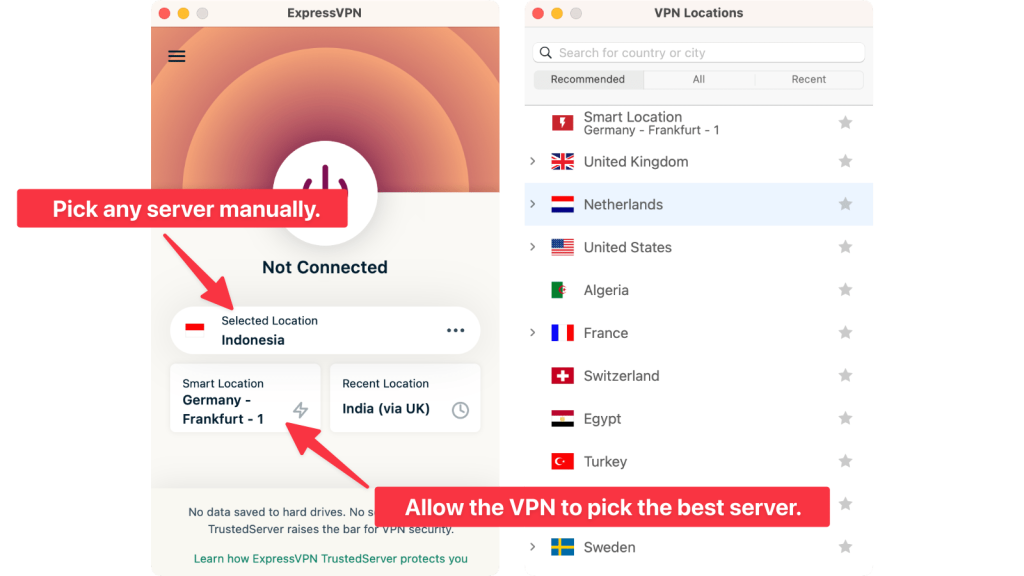 Different Ways to Connect to ExpressVPN Servers
