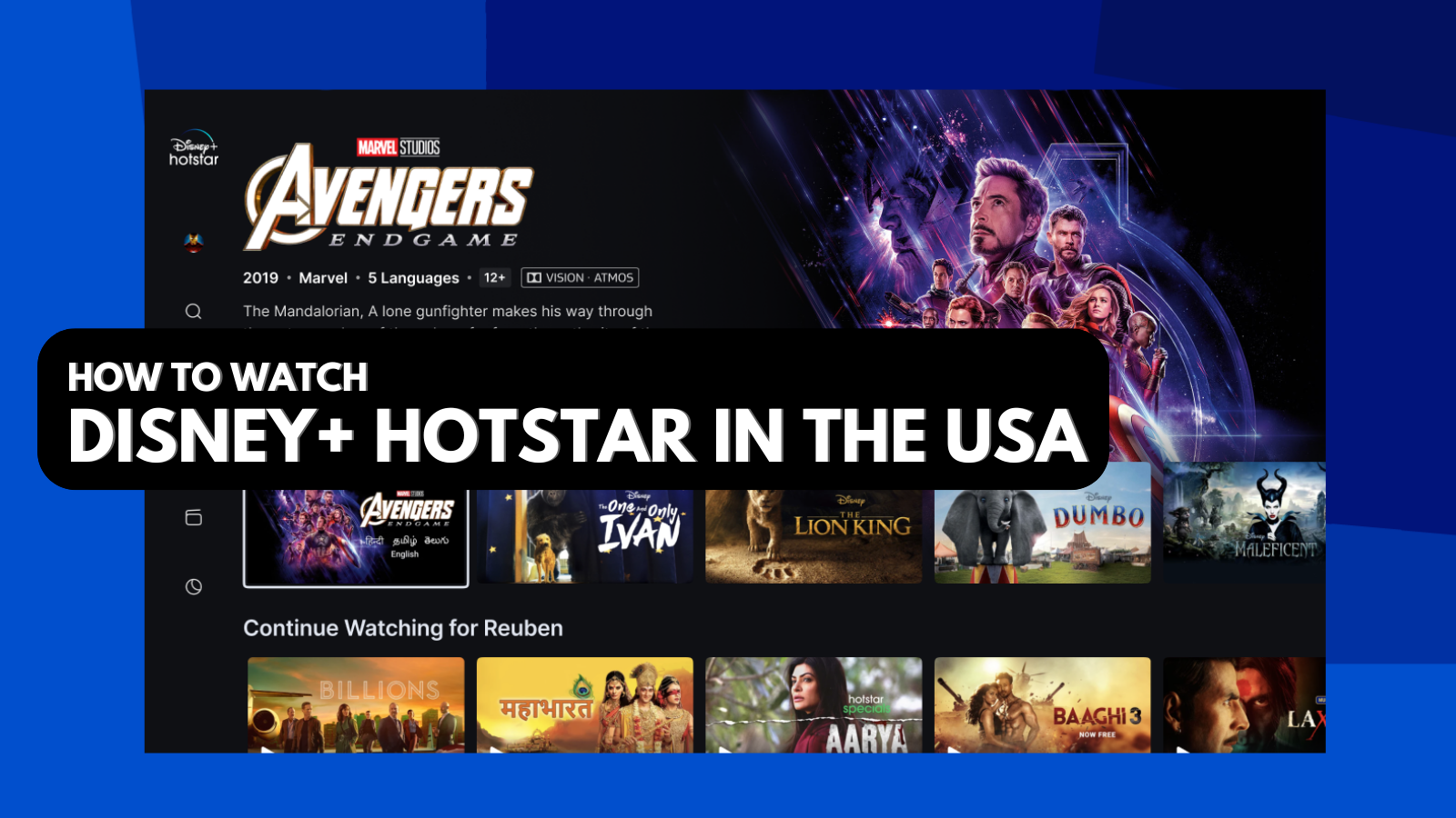 Stream Hotstar Shows and Movies in the US