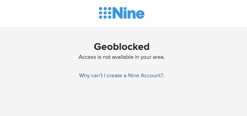 9now geo-block msg
