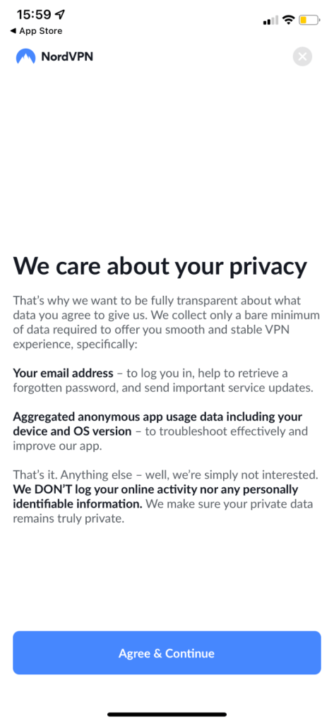 NordVPN Privacy Policy