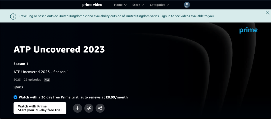 Prime Video UK Geo Block