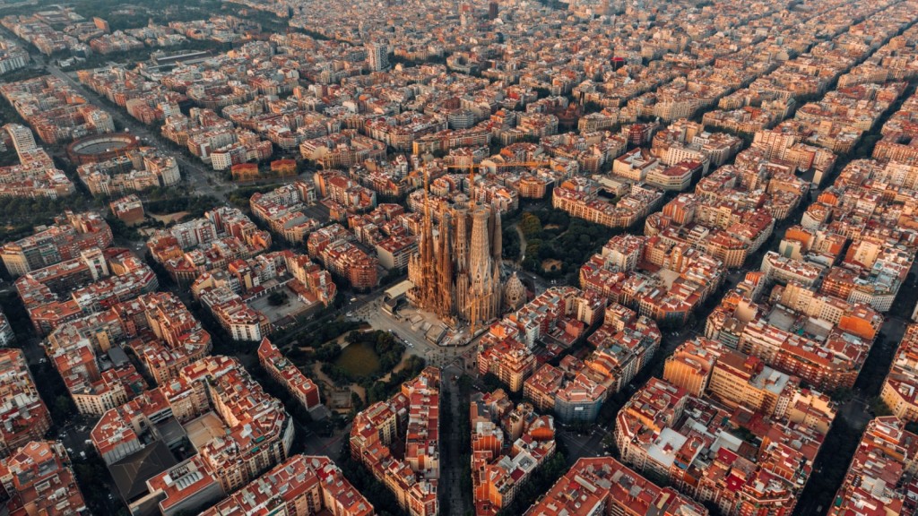 Barcelona City Perspective