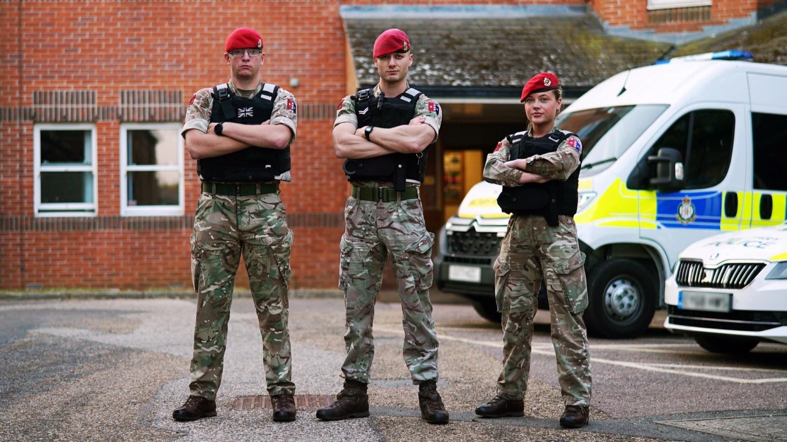 Court Martial Soldiers Behind Bars
