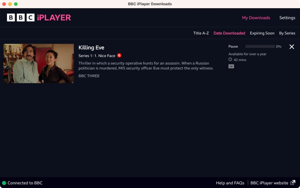Download Content Using BBC iPlayer Downloads App