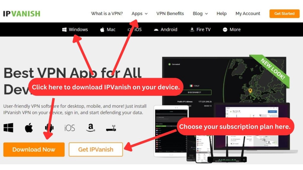 How to download IPVanish