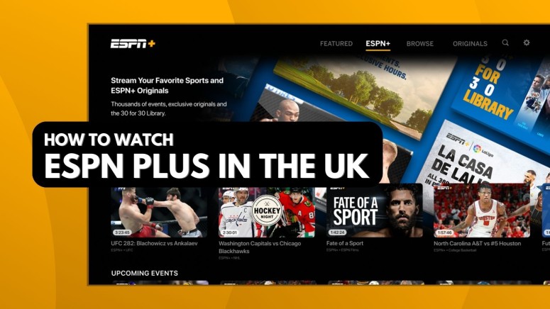 How to Watch ESPN Plus in the UK