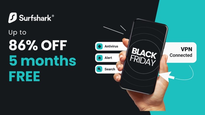 Surfshark Black Friday and Cyber Monday Deal