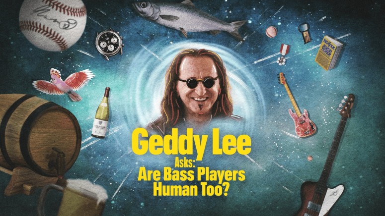 Geddy Lee Are Bass Players Human Too