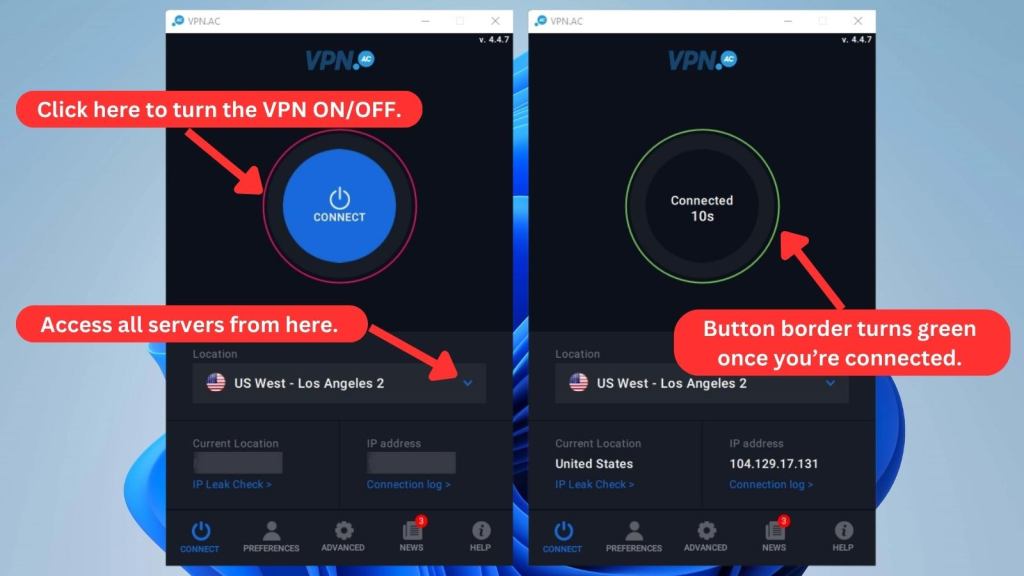 How to Connect to VPN.AC
