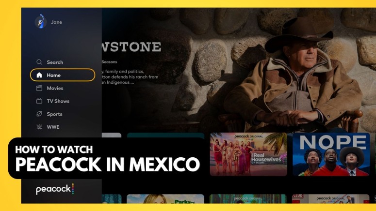 How to Watch Peacock TV in Mexico