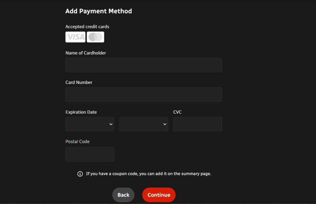 CBC payment method