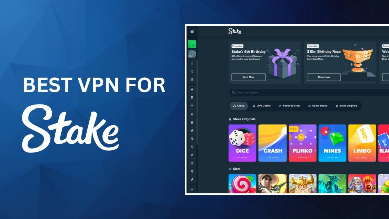 Best VPN for Stake