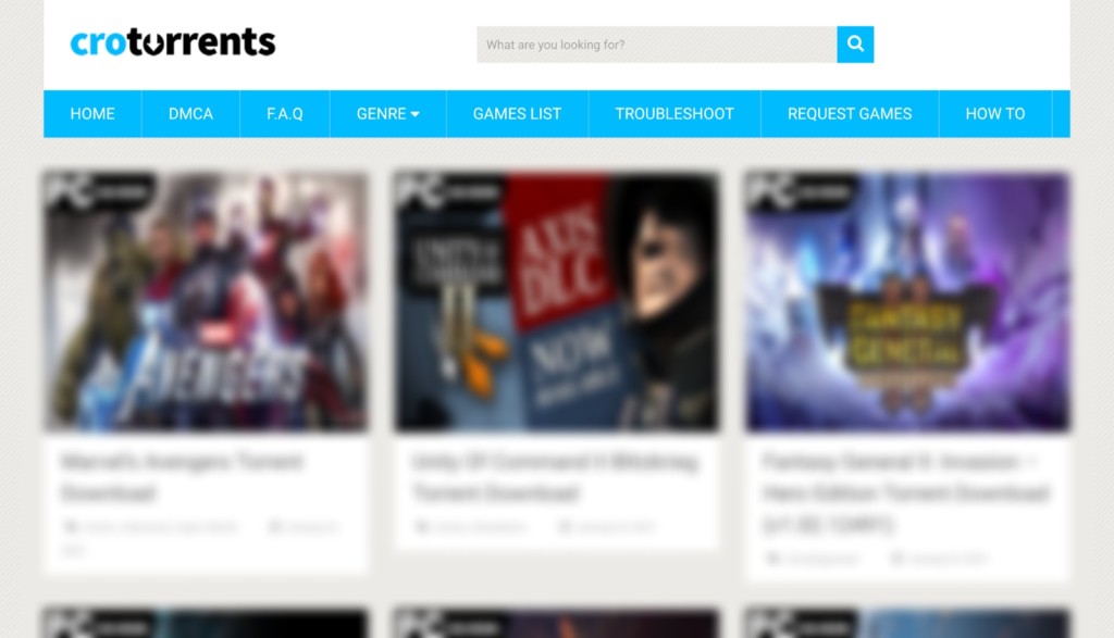CroTorrents P2P Home Page