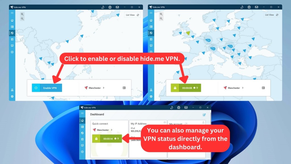 How to connect to hide.me VPN on Windows