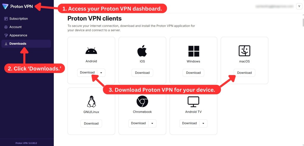 How to download Proton VPN on your device