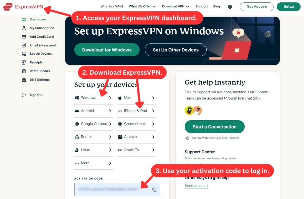 How to download and install ExpressVPN native apps