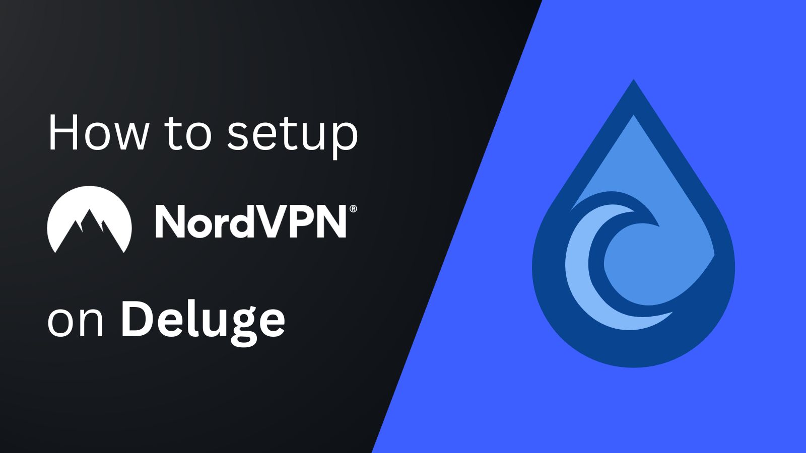 NordVPN on Deluge