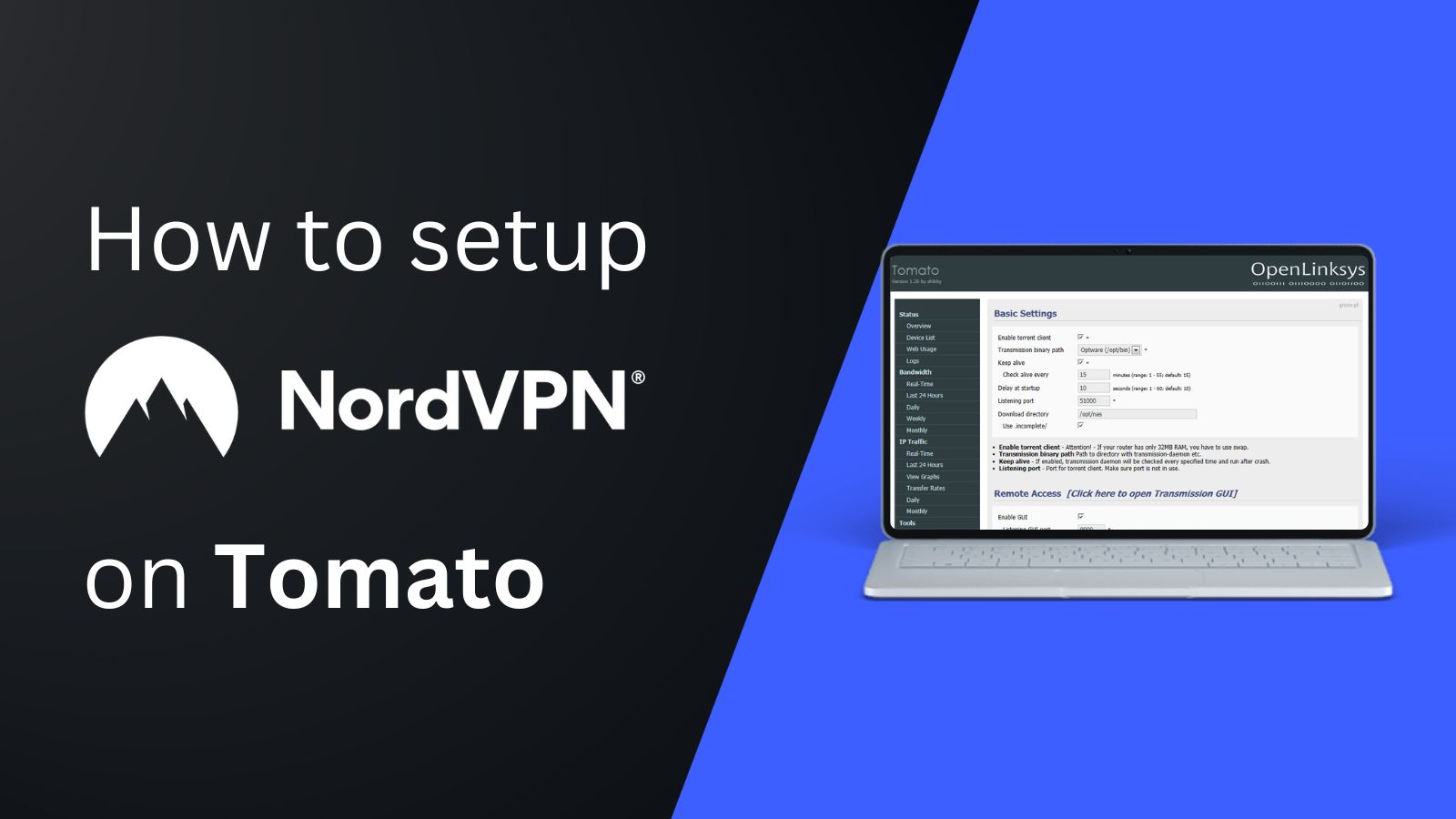 NordVPN on Tomato