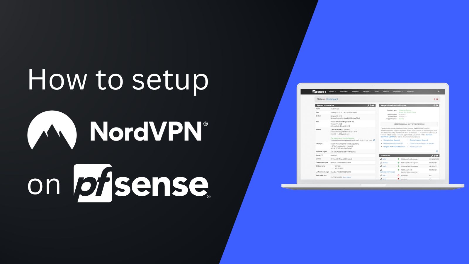 NordVPN on pfsense