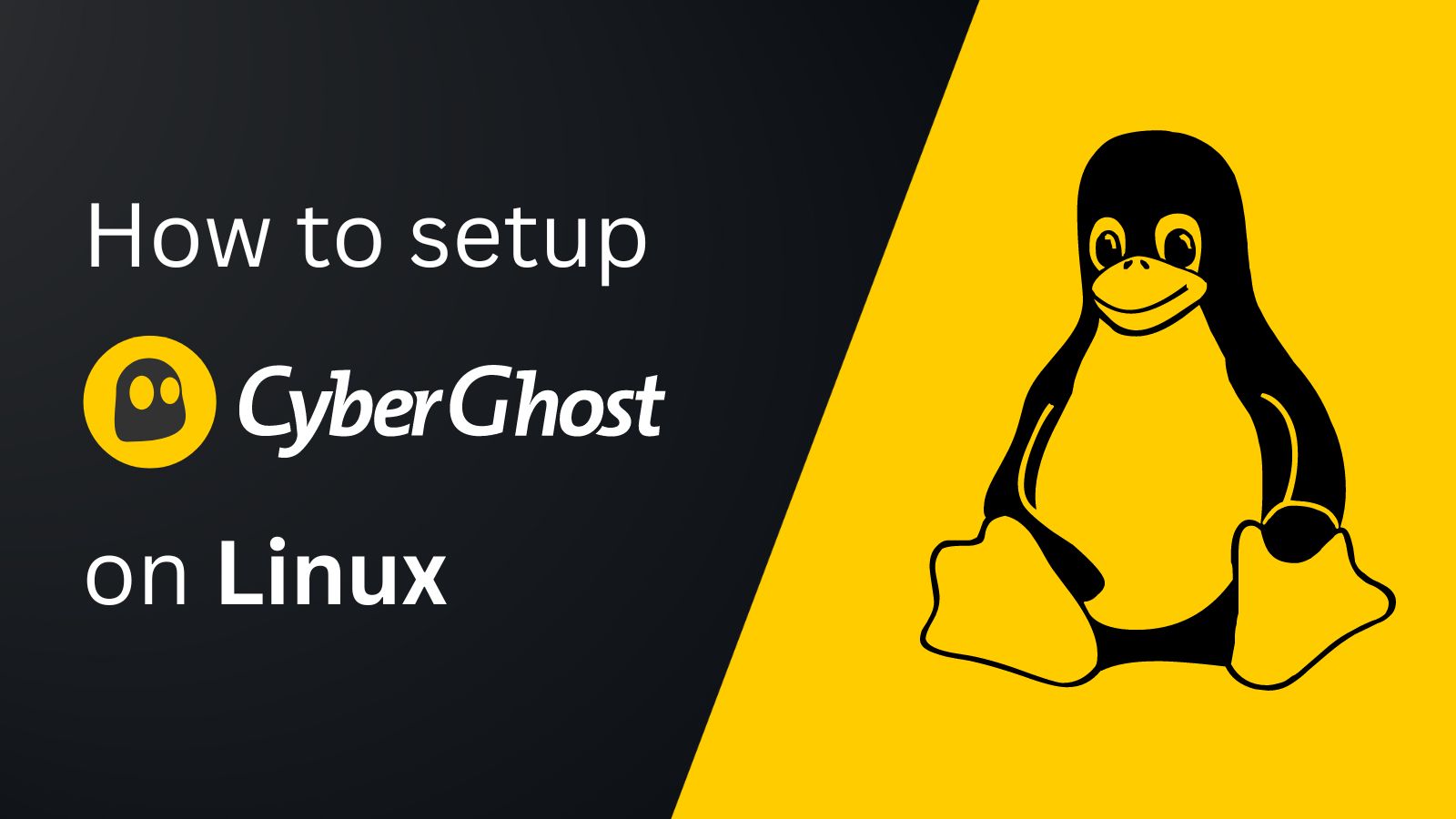 linux セットアップ cyber ghost vpn