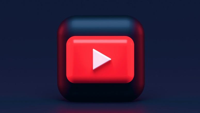 3D YouTube Button