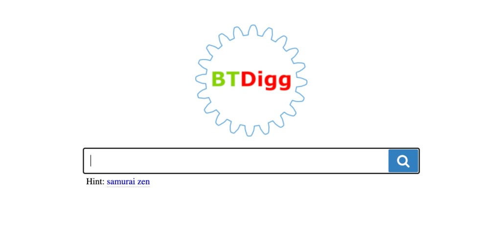 BTDigg Website