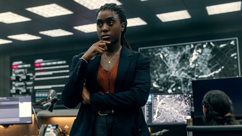 Lashana Lynch as Bianca; Credit: Carnival Film & Television Limited