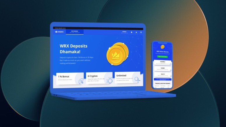 WazirX Illustration Interface