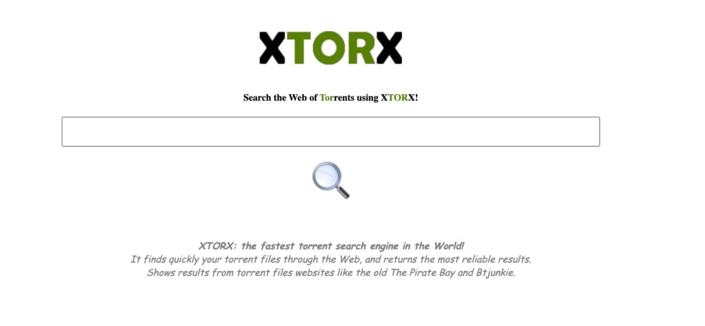 XTORX Search Engine