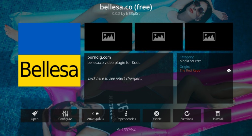 Bellesa Kodi Addon