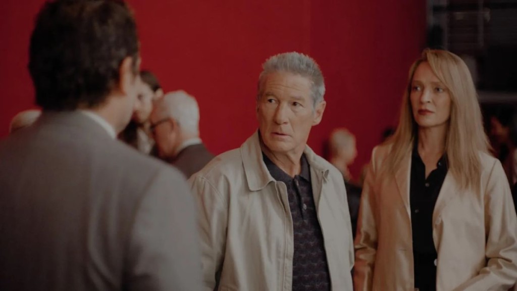 Richard Gere and Uma Thurman in Oh, Canada (Credit: Oh-Canada-LLC)