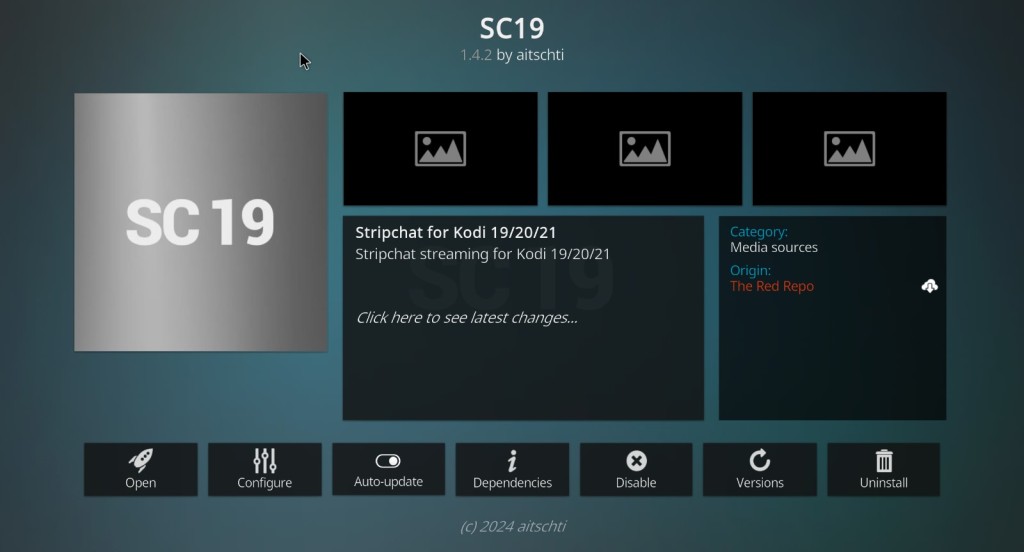 SC19 Kodi Addon