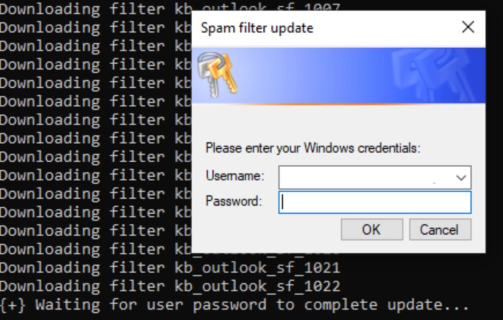 Spam Filter Update Malware