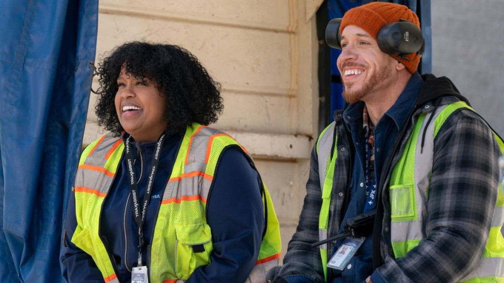 Natasha Rothwell as Mel and KeiLyn Durrel Jones as Terrance.