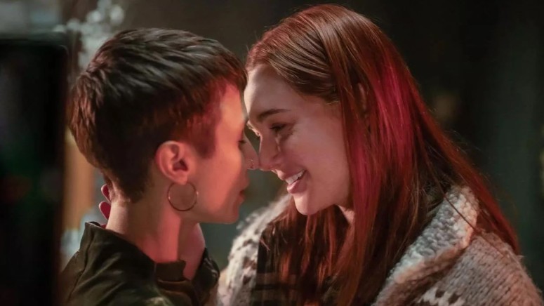 Dominique Provost-Chalkley and Katherine Barrell in Wynonna Earp: Vengeance