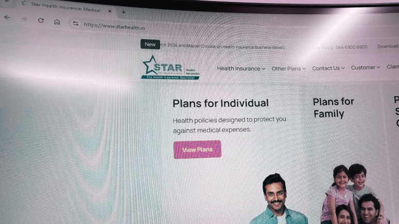 Star Health Website