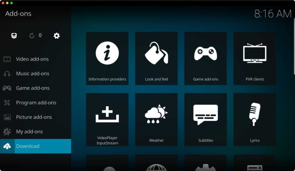 Kodi's Official Add-on Repository