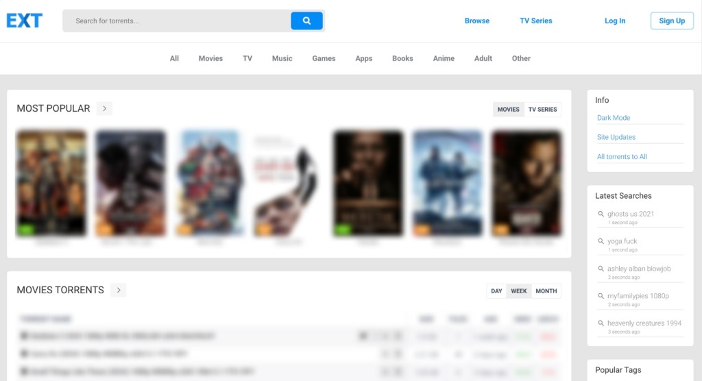 EXT Torrent Site