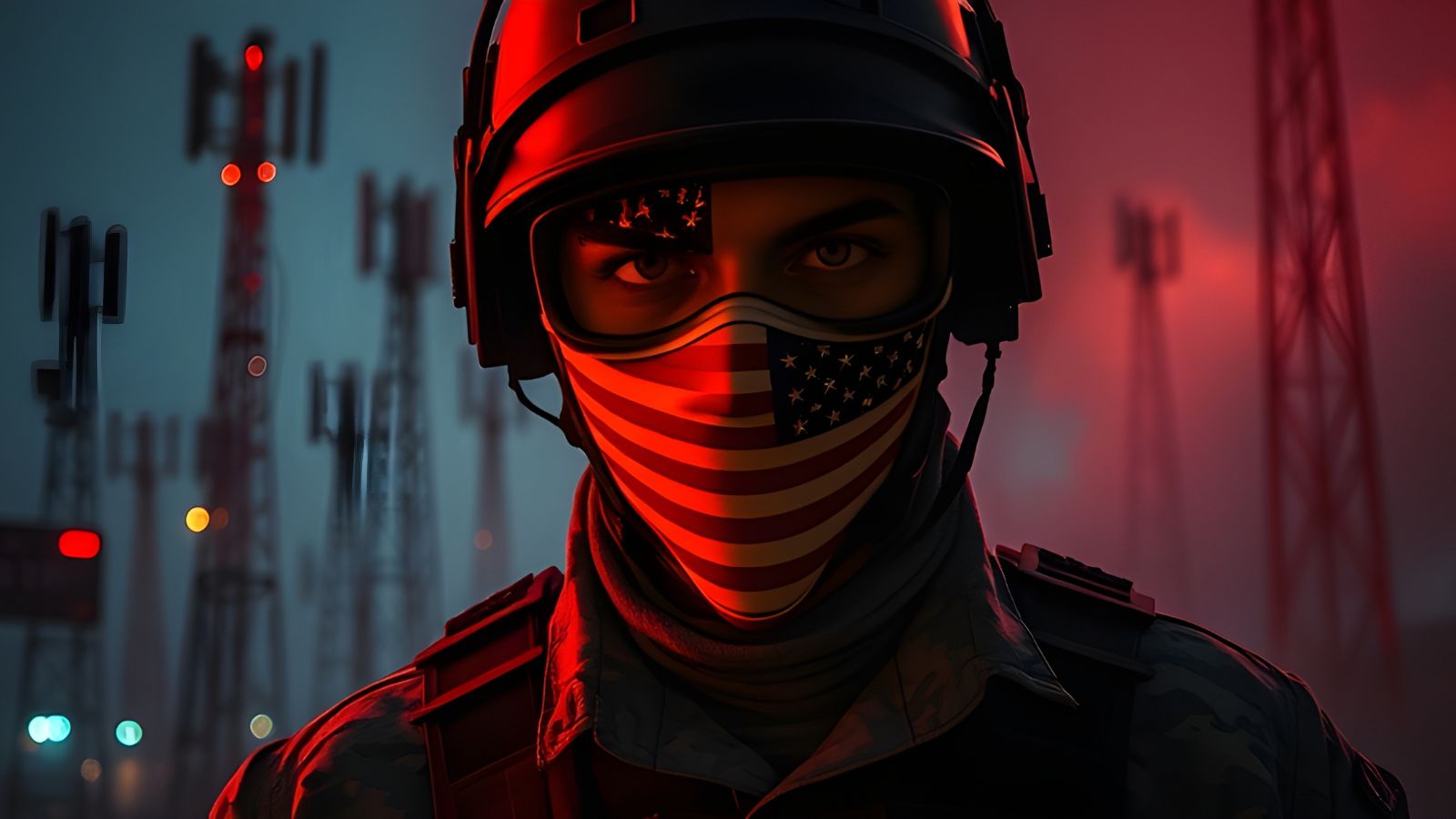 US soldier as hacker