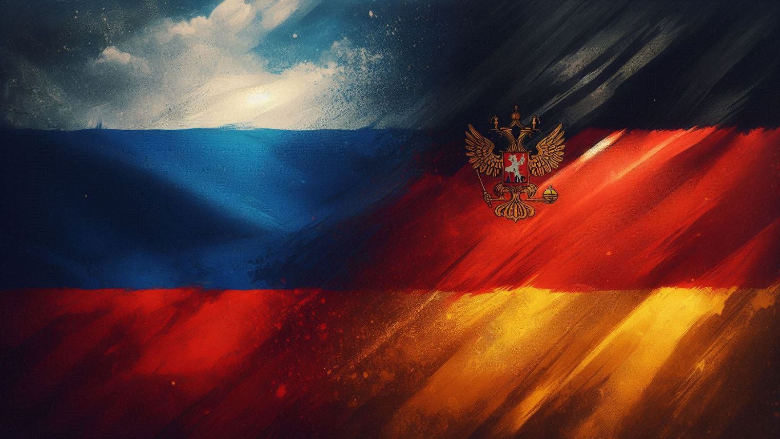 Russian-German Flag