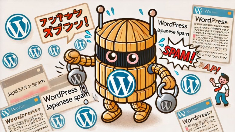 WordPress Japanese Spam