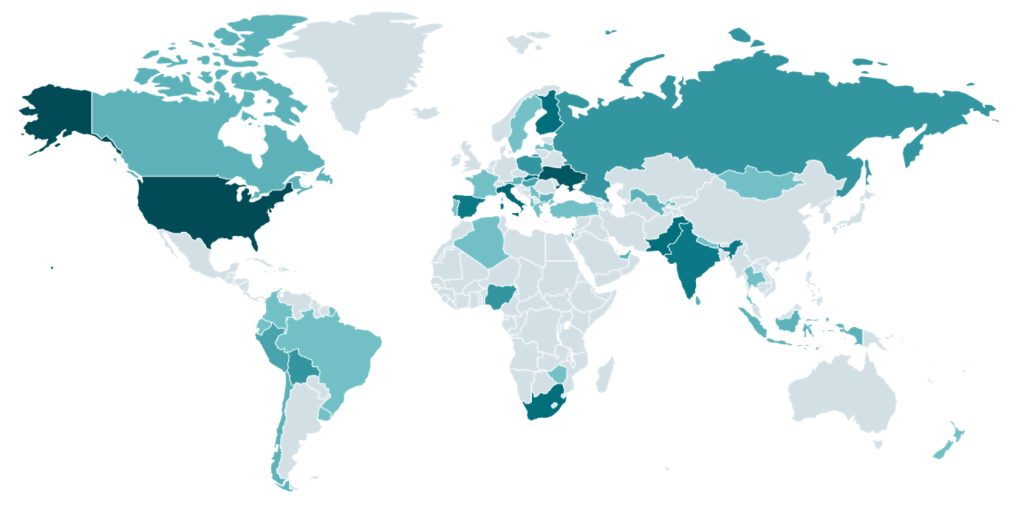 DeceptiveDevelopment Heatmap of Victims.