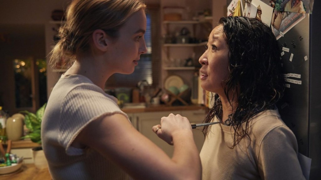 Villanelle and Eve Polastri