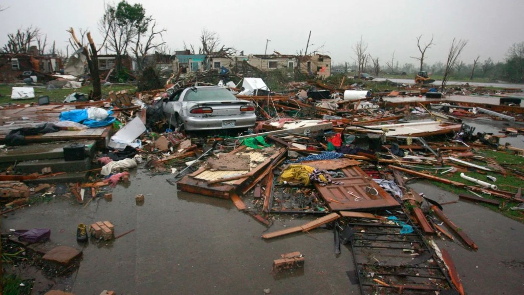 Devastation caused by the Joplin Tornado 2011